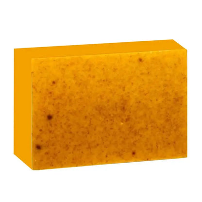 Savon fait à la main au curcuma, savon à l'acide kojique au citron, savon de douche et pour le visage, nettoyage en profondeur pour les soins de la peau du visage et du corps, 100g Marvella